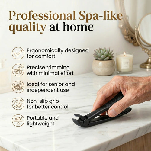 ClipMate™ Nail Clipper for Seniors | Cuts Thick Nails With Less Effort