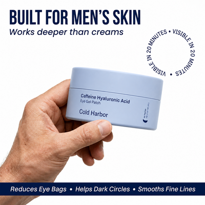 Cold Harbor™ Caffeine & Hyaluronic Acid Eye Patches | 60 Patches