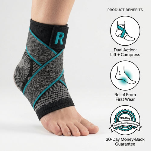 Real Relief™ – Arch-Lift & Fascia Offload System